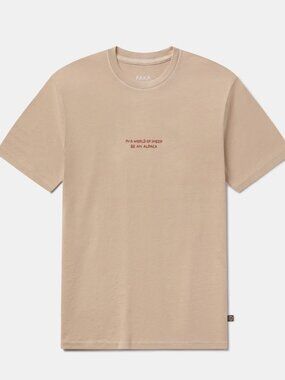PAKA - Be An Alpaca T-Shirt Oat Medium